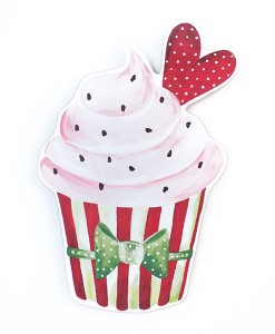 Wandbild CUPCAKE auf www.mina-lola.com von Fräulein Gelb