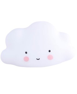Nachtlicht Wolke weiß auf mina-lola.com von A little lovely company